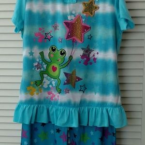 Little Girls pajamas. Worn one time.